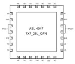 ASL 4047P7 – New 15 W (GaN) 9-13.5 GHz GaN MMIC from AELIUS SEMICONDUCTORS